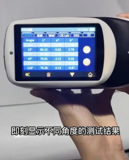 多角度分光測色儀測量汽車顏色 多角度分光測色儀測量汽車顏色
